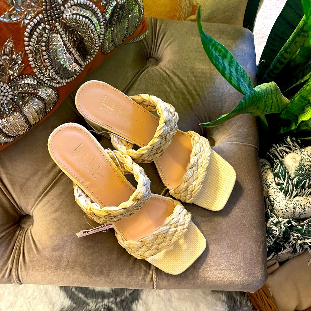 Brand new with tags cream color sandals